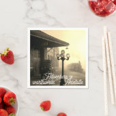 Old Train Station Adventure Paper Napkins Serviette (Beispiel)