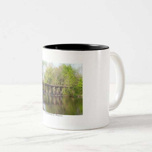 Old Train Trestle Tasse (VorderseiteRechts)