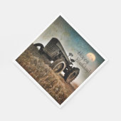 Old Traktor Birthday Serviette (Ecke)