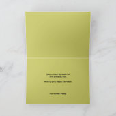 Old Traktor Weihnachtskarte: Weihnachtsfeier Feiertagskarte (Innenseite)