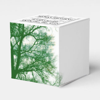 Old Tree Modern Design Family Wiedersehen Favor Bo Geschenkschachtel