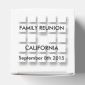 Old Tree Modern Design Family Wiedersehen Favor Bo Geschenkschachtel (Oben)