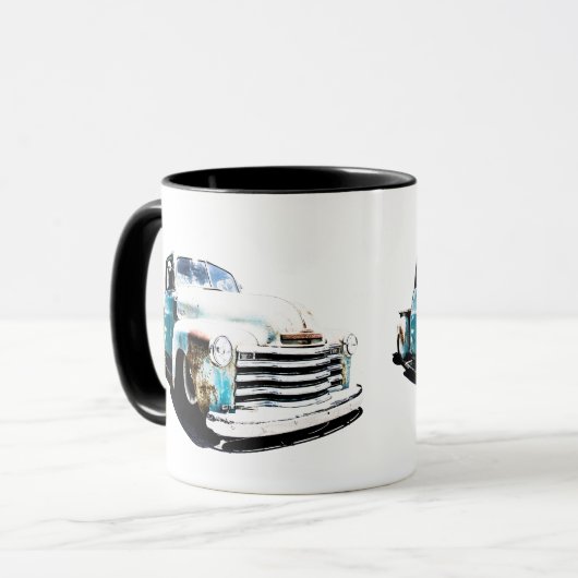 Old Truck Coffee Cup Tasse (Vorderseite Links)