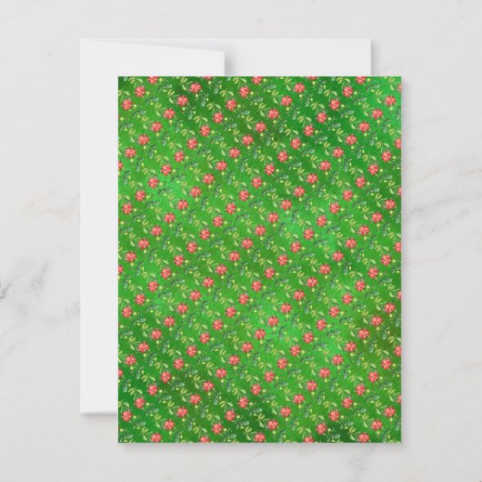 Old Truck Weihnachten Party Einladungen (Rückseite)