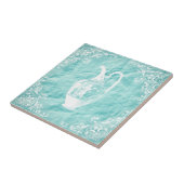 Old Turquoise Jar Fliese (Seite)