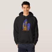 old turtle barman Bartender bar drink Hoodie (Vorne ganz)