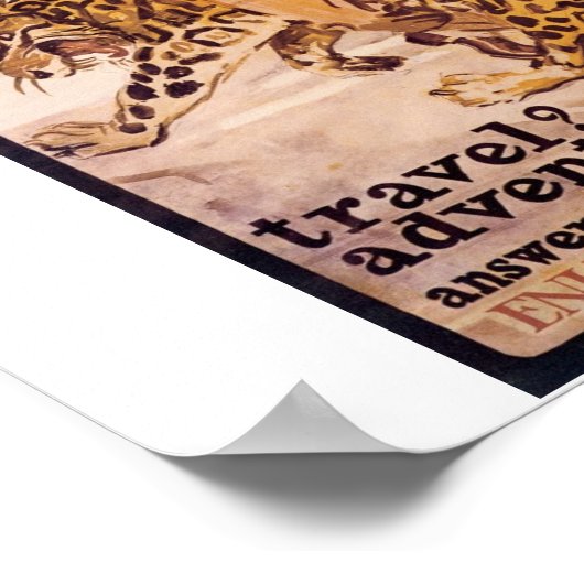 Old U.S. Marines Poster ca. 1917 (Ecke)