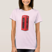Old UK Telefone Box T-Shirt (Vorderseite)