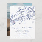 OLD VERSION Peaks Island Save the Date (Vorne/Hinten)