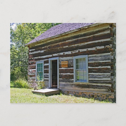 Old Victoria, Michigan's Upper Peninsula Postkarte (Vorderseite)