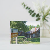 Old Victoria, Michigan's Upper Peninsula Postkarte (Stehend Vorderseite)