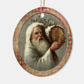 Old Victorian Rustic Family Personalized Keramik Ornament (Links)