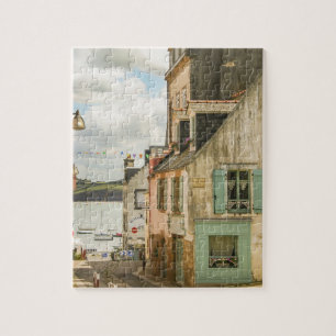 Old Village Bretagne Frankreich Reisen Abenteuer Puzzle