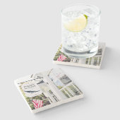 Old Village Post House Inn, Charleston, Steinuntersetzer (Seitenansicht)