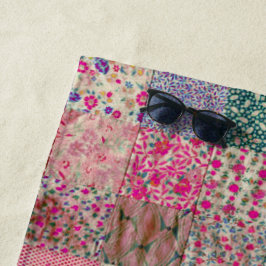 Old Vintag Chic Boho Quilt Strandtuch