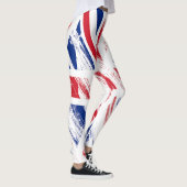 Old Vintag Grunge United Flag Leggings (Rechts)
