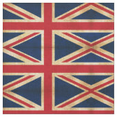 Old Vintag Grunge United Flag Muster Stoff (Nahaufnahme)