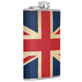 Old Vintag Grunge United Flag Union Jack Flachmann (Rechts)