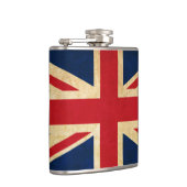 Old Vintag Grunge United Flag Union Jack Flachmann (Rechts)