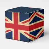 Old Vintag Grunge United Flag Union Jack Geschenkschachtel (Vorderseite)
