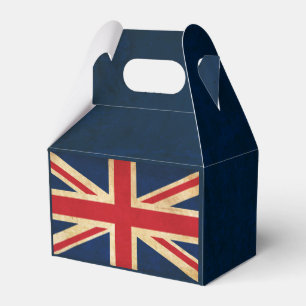 Old Vintag Grunge United Flag Union Jack Geschenkschachtel