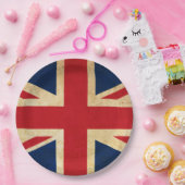 Old Vintag Grunge United Flag Union Jack Pappteller (Party)