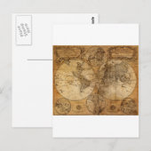 Old Vintage Postkarte (Vorne/Hinten)