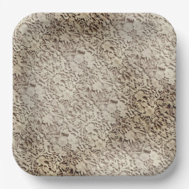 Old Vintage Wedding Lace Pappteller