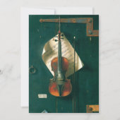 Old Violin Still Life von William Michael Harnett (Vorderseite)