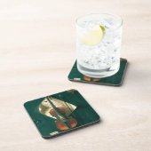 Old Violin Still Life von William Michael Harnett Getränkeuntersetzer (Rechte Seite)