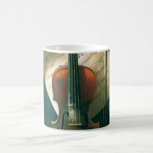 Old Violin Still Life von William Michael Harnett Kaffeetasse
