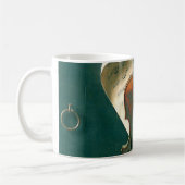 Old Violin Still Life von William Michael Harnett Kaffeetasse (Links)