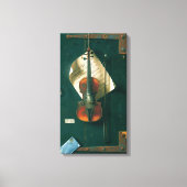 Old Violin Still Life von William Michael Harnett Leinwanddruck (Vorderseite)