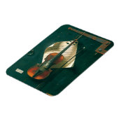 Old Violin Still Life von William Michael Harnett Magnet (Linke Seite)