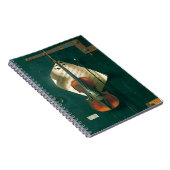 Old Violin Still Life von William Michael Harnett Notizblock (Rechte Seite)