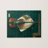 Old Violin Still Life von William Michael Harnett Puzzle (Horizontal)