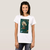 Old Violin Still Life von William Michael Harnett T-Shirt (Vorne ganz)