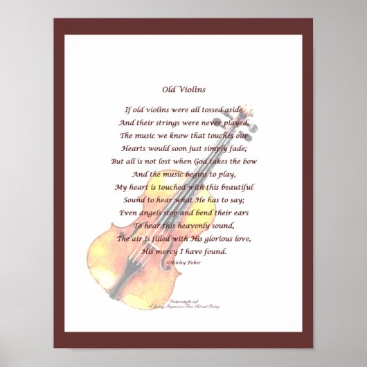 Old Violins Poster (Vorne)