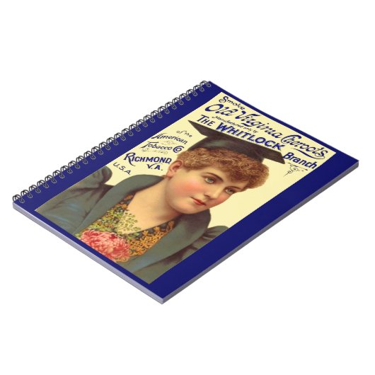 Old Virginia Cheroots ad 1890 Notizblock (Linke Seite)