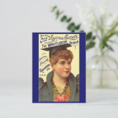 Old Virginia Cheroots ad 1890 Postkarte (Stehend Vorderseite)