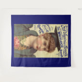 Old Virginia Cheroots ad 1890 Wandteppich (Vorderseite (Horizontal))