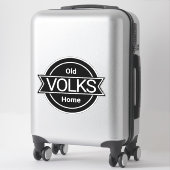 Old VOLKS Zuhause Sticker (Koffer)