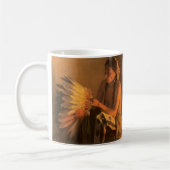Old War Bonnet von Joseph Henry Sharp Kaffeetasse (Links)