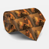 Old War Bonnet von Joseph Henry Sharp Krawatte (Gerollt)