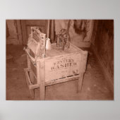 Old Washer Print Poster (Vorne)