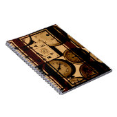 Old Watch Triptych Notizblock (Rechte Seite)