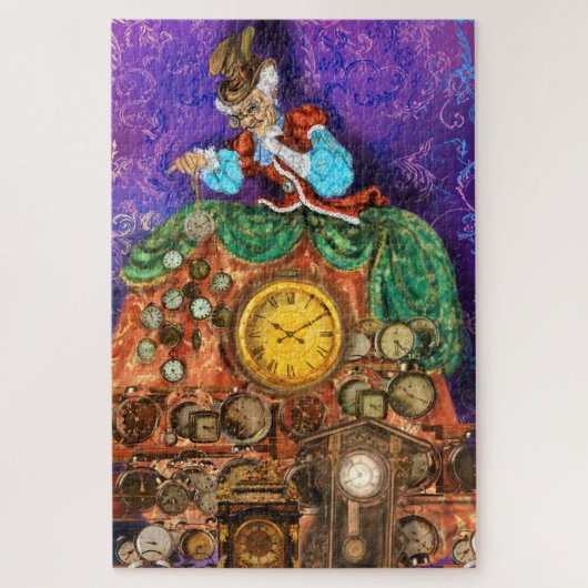 Old Watchmaker Fantasy Puzzle Fairytale (Vertikal)