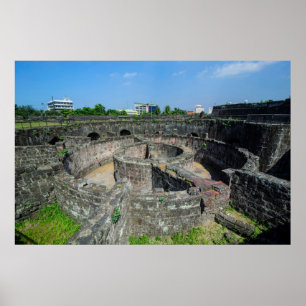 Old Watchtower Ruins Poster