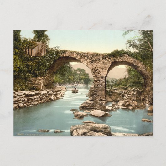 Old Weir Bridge, Killarney, Landkreis Kerry Postkarte (Vorderseite)