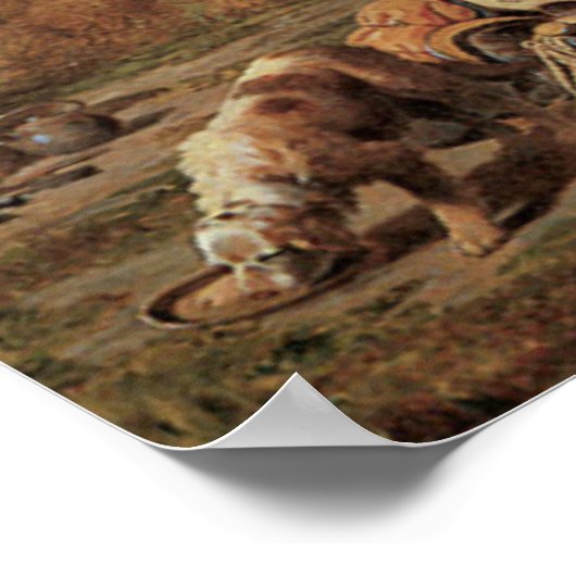 Old West Advice on the Prairie Art Print Poster (Ecke)